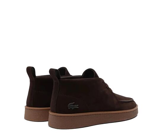 Μποτάκια LACOSTE BASESHOT CHUKKA 750SMA0028-031-DK BROWN/GUM