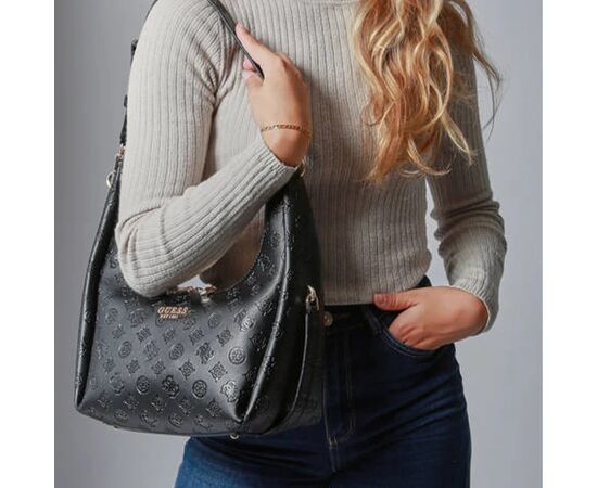 Γυναικεία Tσάντα GUESS PHOEBE PD966502 BLACK LOGO