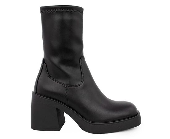 Γυναικεία μποτάκια Seven V334Y8854001 MΑΥΡΟ