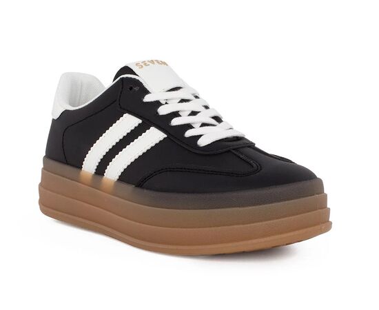 Γυναικεία Sneakers Seven V169Q0012105 ΜΑΥΡΟ