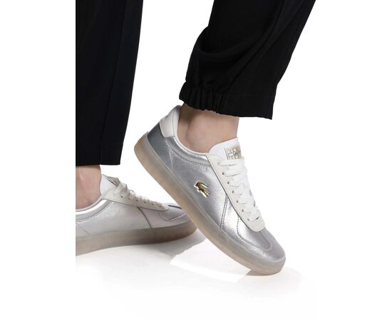 Παπούτσια casual LACOSTE  BASESHOT PRO 225 1 SFA 750SFA0031AAB SLV/OFF WHT