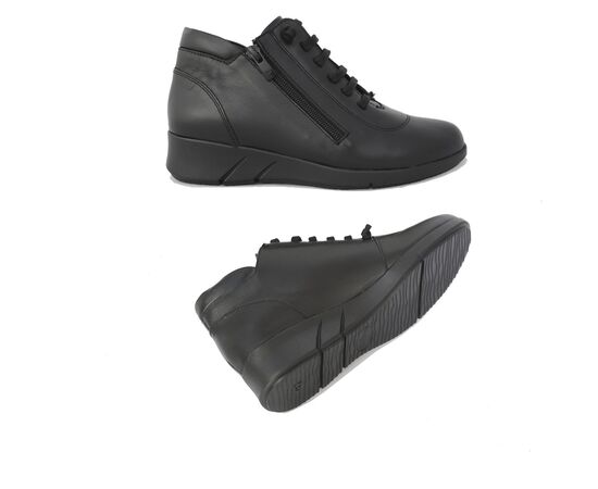 Μποτάκια RAGAZZA 0412 ΜΑΥΡΟ ΔΕΡΜΑ