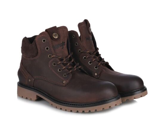 Ανδρικά μποτάκια Wrangler YUMA MEN MID 20253061.IKU COFFEE BEAN