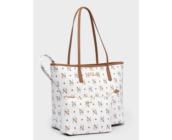 ΓΥΝΑΙΚΕΙΑ ΤΣΑΝΤΑ NOLAH ANSA WHITE BROWN
