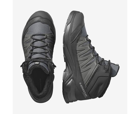 Mποτάκια SALOMON WINTER X-ADVENTURE COLDRUSH WP L478560 Asphalt / Black