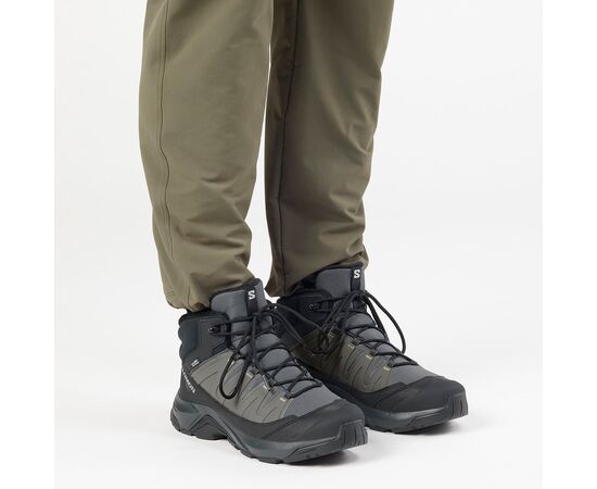 Mποτάκια SALOMON WINTER X-ADVENTURE COLDRUSH WP L478560 Asphalt / Black