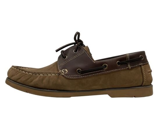 Boxer Δερμάτινα Ανδρικά Boat Shoes 20048 Καφέ nubuck