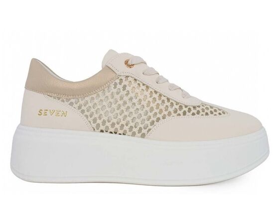 Γυναικεία SNEAKERS SEVEN W119R1643284 ΜΠΕΖ ΨΑΘΑ