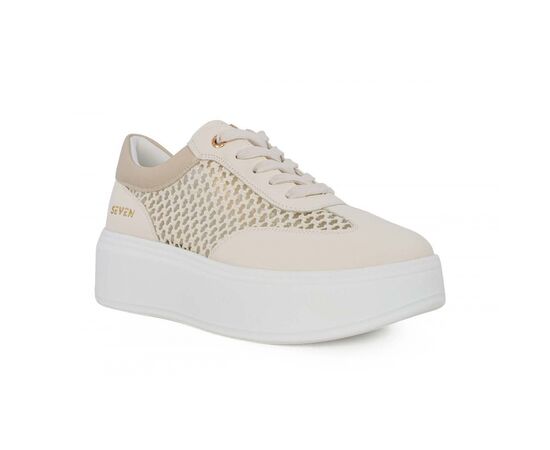 Γυναικεία SNEAKERS SEVEN W119R1643284 ΜΠΕΖ ΨΑΘΑ