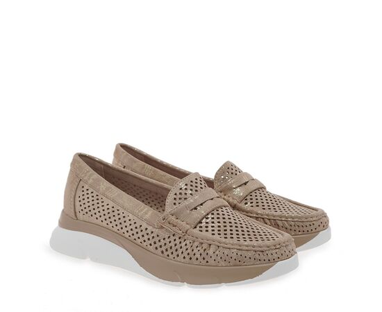 Γυναικεία LOAFERS SEVEN W179X511266Y ΠΛΑΤΙΝΑ ΚΑΣΤΟΡΙ