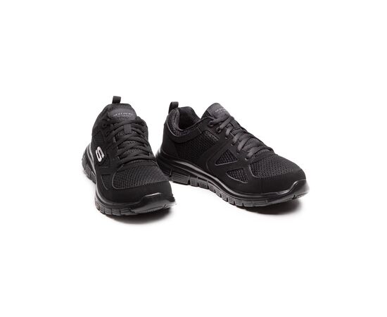 Ανδρικά Αθλητικά Skechers Lite-Weight QTR Overlay 52635-Mαύρο
