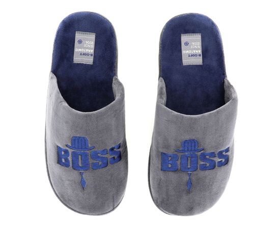 Ανδρικές Παντόφλες B-Soft 213348 Γκρί