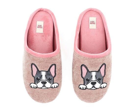 Γυναικείες Παντόφλες Δωματίου B-SOFT 25002 MΠΕΖ