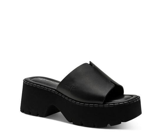 Γυναικείες πλατφόρμες Tamaris 1-27235-46-003 BLACK LEATHER
