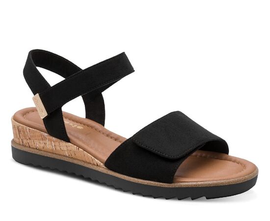 Γυναικείες πλατφόρμες Tamaris 1-28118-44-001 BLACK
