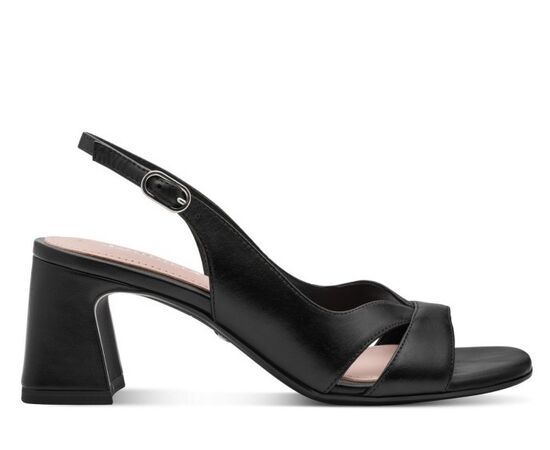 Γυναικεία πέδιλα Tamaris 1-28218-46 003 BLACK LEATHER