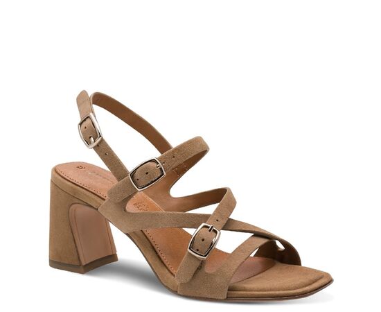 Γυναικεία πέδιλα Tamaris 1-28340-46 401 BEIGE SUEDE