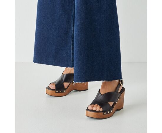 Γυναικείες πλατφόρμες Tamaris 1-28374-46-001 BLACK