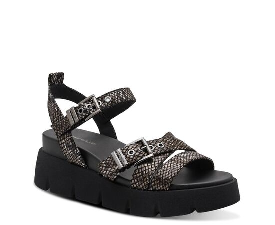 Γυναικείες πλατφόρμες Tamaris 1-28511-46-073 BLACK SNAKE