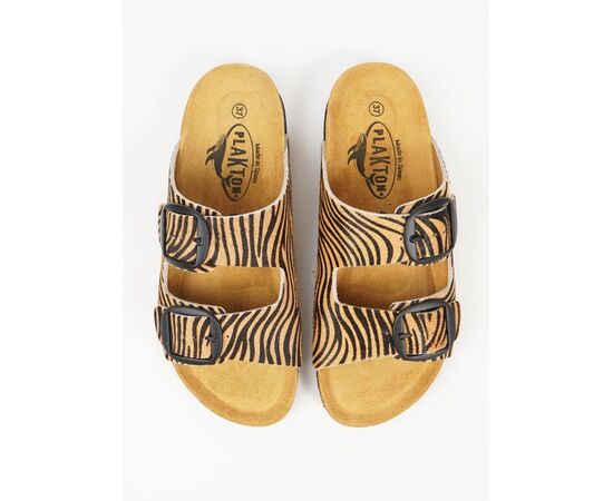 Σανδάλια PLAKTON BETTY ANIMAL PRINT 185983 ZEBRA 2011