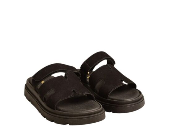 Γυναικεία σανδάλια Ragazza 01024 Μαύρο Δέρμα