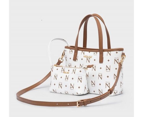 ΓΥΝΑΙΚΕΙΑ ΤΣΑΝΤΑ NOLAH JENILDA WHITE BROWN