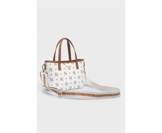 ΓΥΝΑΙΚΕΙΑ ΤΣΑΝΤΑ NOLAH JENILDA WHITE BROWN