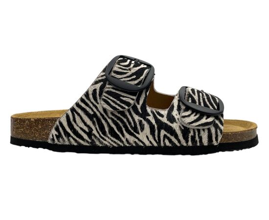 Σανδάλια PLAKTON BETTY ANIMAL PRINT 185983 MINI ZEBRA NEGRO