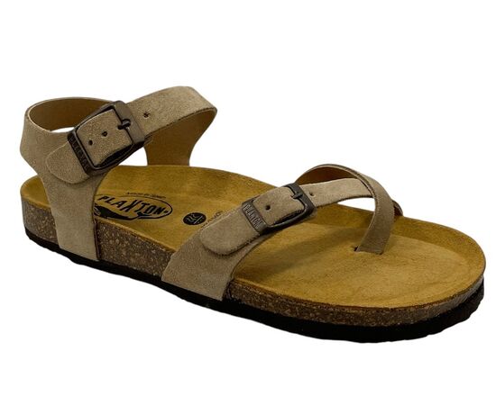 Σανδάλια PLAKTON ZOMBA AFELPADO 181016 TAN 106-X