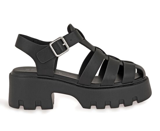 Γυναικείo Πέδιλο Seven 99F-294 ΜΑΥΡΟ