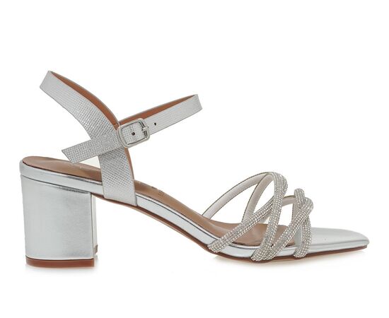 Γυναικείo Πέδιλο Seven W490E208419H ΑΣΗΜΙ GLITTER ΣΤΡΑΣ