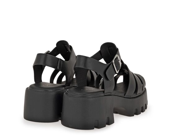 Γυναικείo Πέδιλο Seven 99F-294 ΜΑΥΡΟ