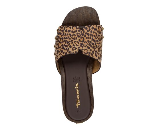 MULE TAMARIS 1-27118-46 33Z COGNAC LEOPARD