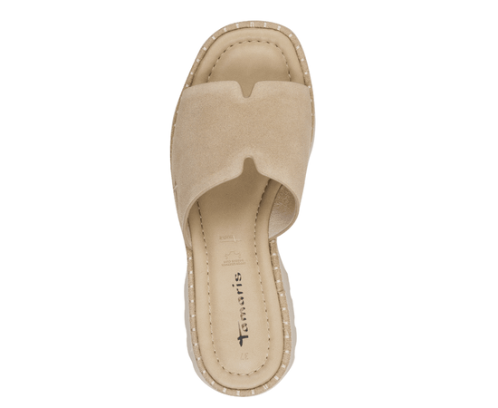 Γυναικείες πλατφόρμες Tamaris 1-27235-46-341 TAUPE
