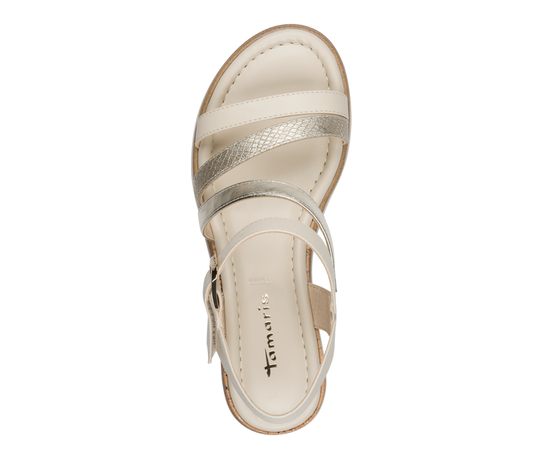 Γυναικεία Σανδάλια Tamaris 1-28713-46-418 IVORY