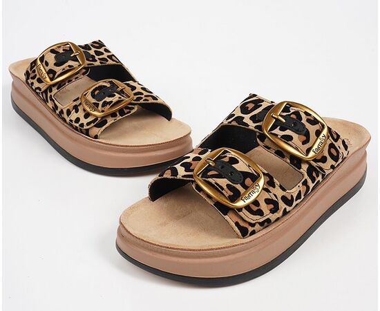 Ανατομικά Σανδάλια Fantasy ZEFI S1100 LEOPARD VELVET