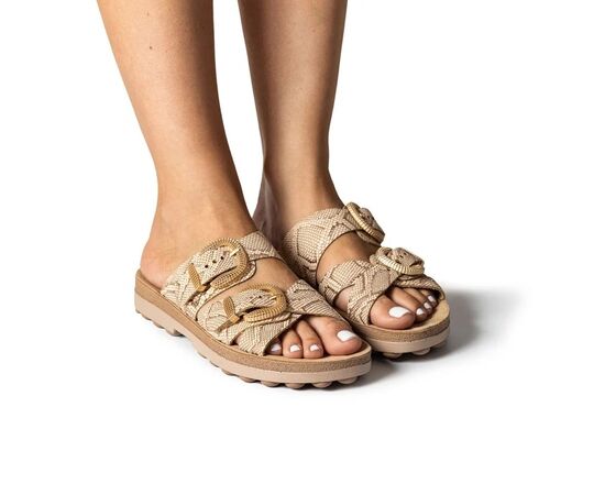 Ανατομικά Σανδάλια Fantasy Lauren S9050 ROSE GOLD LIZARD
