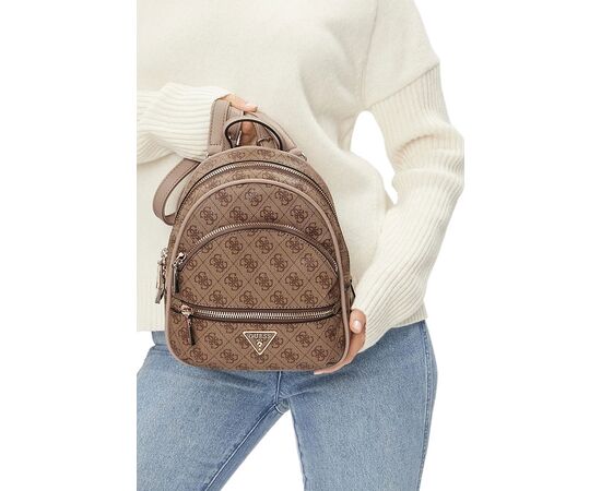 Γυναικεία Tσάντα GUESS MANHATTAN  SMALL BACKPACK HSG711832 LATTE LOGO