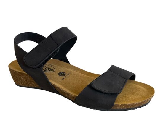 Σανδάλια PLAKTON 775893 Nobuck 2 Negro