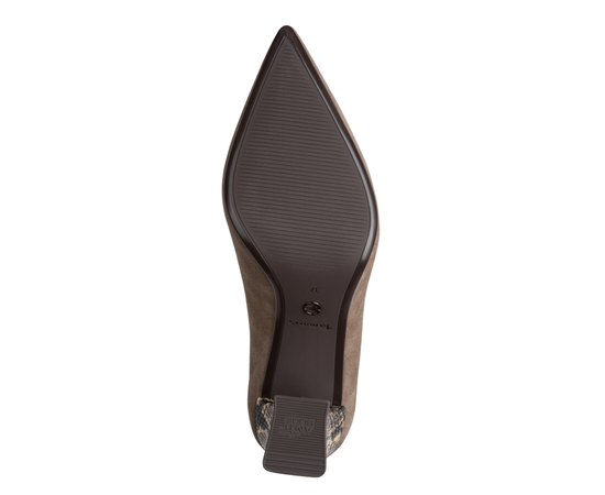 Γόβες TAMARIS 1-22427-43-344 TAUPE COMB