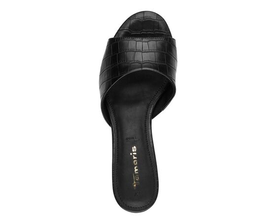 MULE TAMARIS 1-27218-46 028 BLACK CROCO
