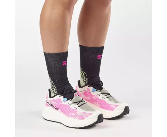 Ανδρικά Παπούτσια τρεξίματος δρόμου Salomon AERO GLIDE 4 GRVL 491748 VANILLA ICE / KNOCKOUT PINK / BLACK