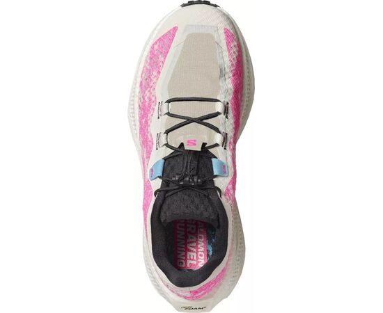 Ανδρικά Παπούτσια τρεξίματος δρόμου Salomon AERO GLIDE 4 GRVL 491748 VANILLA ICE / KNOCKOUT PINK / BLACK