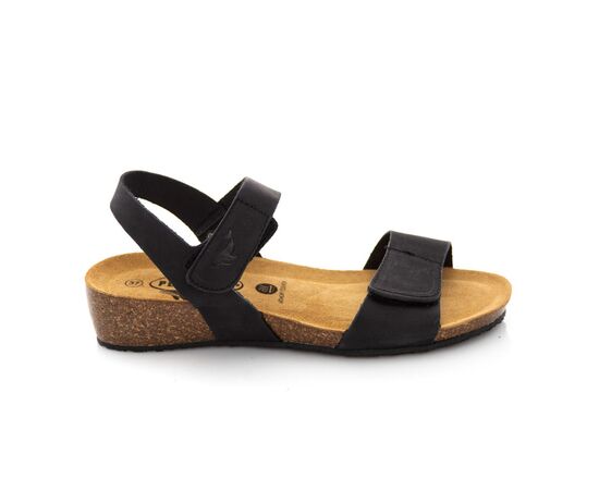 Σανδάλια PLAKTON 775893 Nobuck 2 Negro