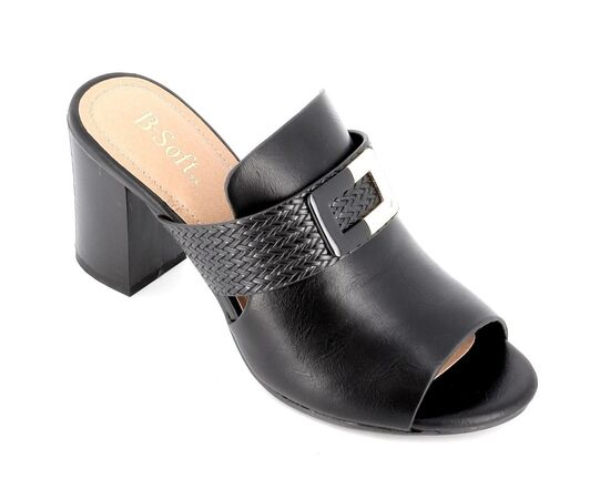 Mules B-Soft Anatomic 16018-66 Mαύρο