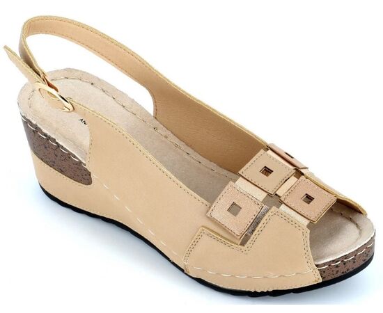 Πλατφόρμες B-Soft 91528-931 Μπέζ