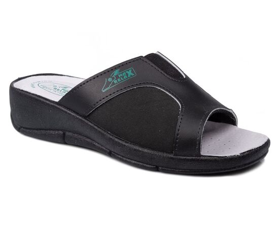 Ανατομική παντόφλα  Max Relax 143 Mαύρο