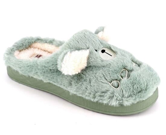 Γυναικείες Παντόφλες Δωματίου B-SOFT 9521 ΠΡΑΣΙΝΟ