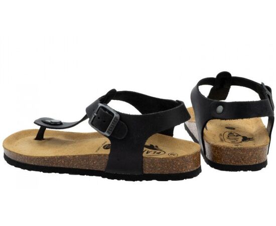 Σανδάλια PLAKTON Bali Nobuck 2 181676 Black