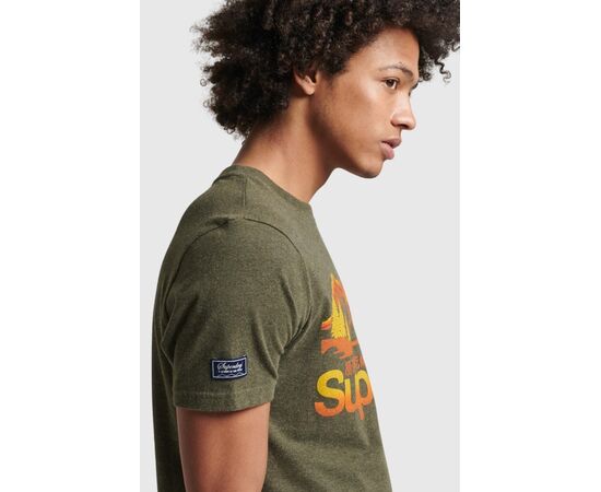 ΑΝΔΡIKO SUPERDRY CL GREAT OUTDOORS T-SHIRT SD0APM1011249A000000 TEE KHAKI